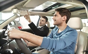 Schedule a test drive at Larsen Auto Center in Frederic, WI.